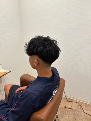 ミディアム 藤井 楓のヘアスタイル