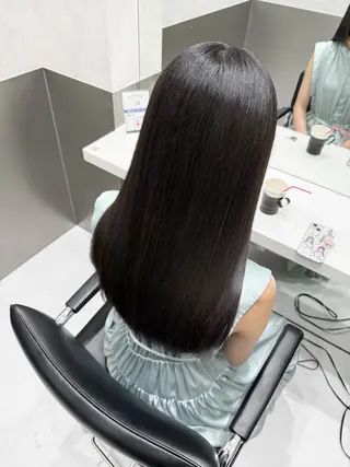 ロング 髪質改善/縮毛矯正 あお🫧のヘアスタイル