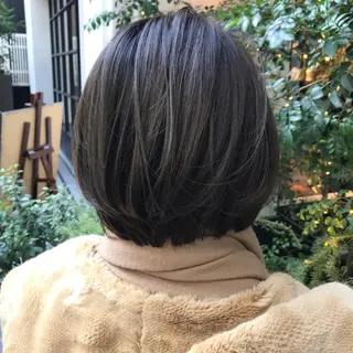 ミディアム LOMA🇰🇷 銀座クボタのヘアスタイル