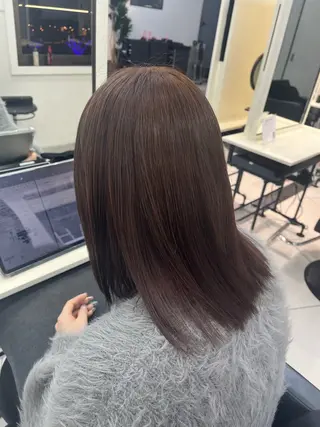 ミディアム 💫ハイトーンボブ/ HARU💫のヘアスタイル