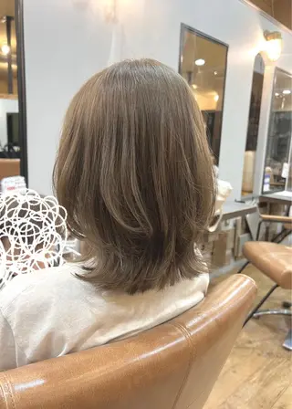 セミロング カラー HairSalon SHIAN八王子店所属・SHIAN 八王子 🦋小林 美羅🦋のヘアスタイル