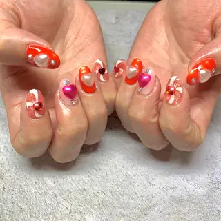 ネイル nail atelier  new moon所属・森 貴子のネイルデザイン