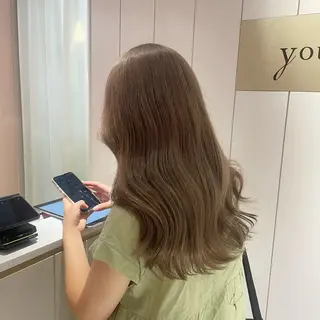 ロング youres hair 日吉所属・マホ/髪質改善/艶髪 /レイヤー/ガーリーのヘアスタイル