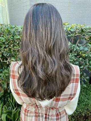 ロング 韓国風ヘア♡ runaのヘアスタイル