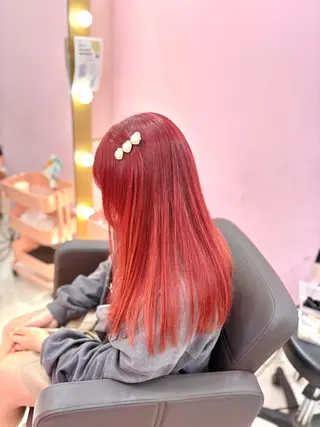 ロング カラー アイドル級girly 🎀Ramu🎀のヘアスタイル