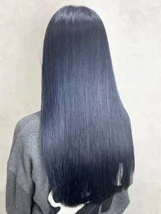 ロング カラー LUNON所属・🦄サラツヤ仙人🦄 ✂️益田朱朔✂️のヘアスタイル