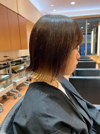 ショート モッズ・ヘア 金沢店所属・柴田 綺音のヘアスタイル