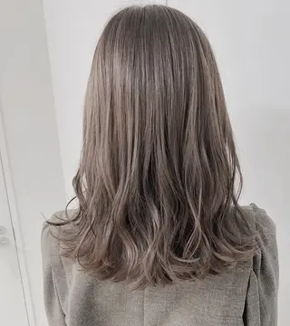 ロング カラー パーマ ♡透け感カラー 大賀哲平♡のヘアスタイル