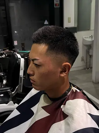 ショート FUJIYAMA BARBER SHOP所属・朝陽 /メンズカット専門のヘアスタイル
