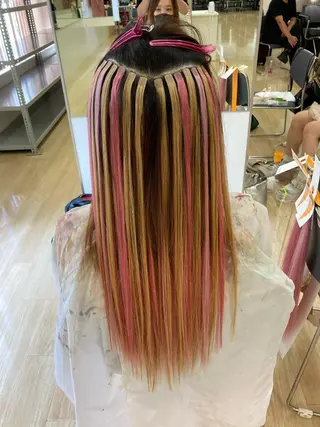 ロング 一ノ瀬 蘭のヘアスタイル