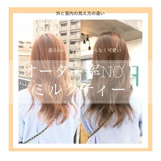 ミディアム カラー current所属・✨口コミ評価上位 💡高橋優也💡のヘアスタイル