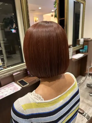 ショート カラー 🌟韓国風レイヤー 🌟さやかのヘアスタイル