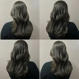 ミディアム カラー FiNbyallure 池袋所属・シアカラー×髪質改善 ミニモ限定/浦前翼のヘアスタイル