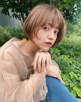 ミディアム たけしま はるみのヘアスタイル