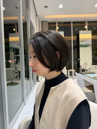 ショート 佐々木 麻衣のヘアスタイル