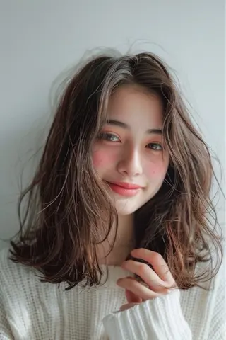 カラー パーマ ヘアアレンジ 🌈Luana🌈 公式/大通のヘアスタイル