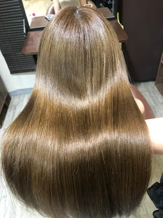 ロング カラー ヘアアレンジ PALETTE(パレット)所属・SHIORI💜口コ ミNo.1艶カラーのヘアスタイル