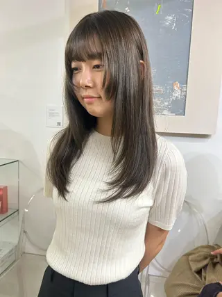 ロング カラー izumi/ 似合わせオンカラーのヘアスタイル