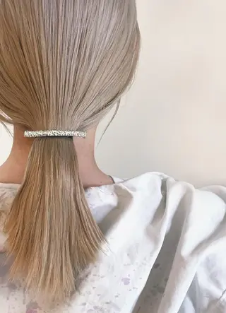 カラー セミロング 🌼U24 ヘアデザインラボのヘアスタイル