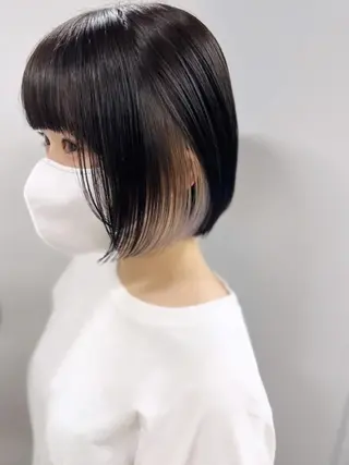 ミディアム ネイル マツエク・マツパ アイブロウ カラー パーマ yelm ［official］のヘアスタイル