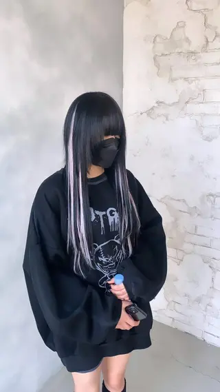 ロング 派手髪支持率No1 Eisukeのヘアスタイル