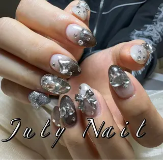 カラー July Nail 新横浜駅のネイルデザイン
