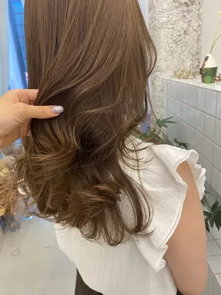 ロング カラー erika /韓国ヘアのヘアスタイル