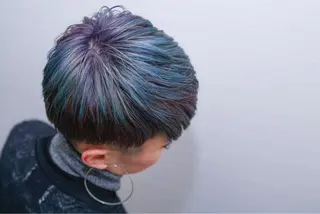 ショート カラー SOCO.（ソーコ）所属・恵口 航造のヘアスタイル