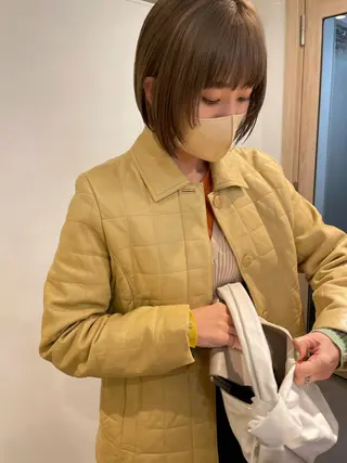 ショート 大迫 江梨のヘアスタイル