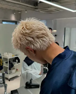ショート カラー キョウスケ /艶透明感カラーのヘアスタイル