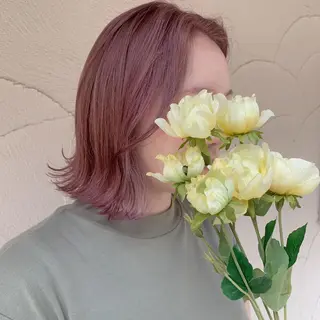 ショート カラー 韓国×巻ける髪質改善 💍maki💍のヘアスタイル