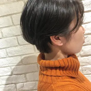 ショート 【ショート、艶髪】 新海龍哉のヘアスタイル