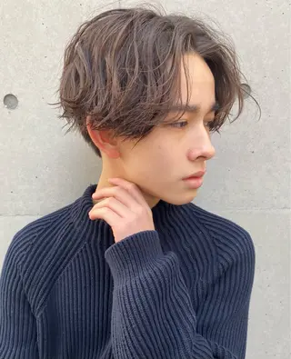 カラー メンズ 🤎カット/ブリーチ /縮毛矯正/大宮🤎のヘアスタイル