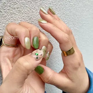 ネイル troja所属・hi nanaのネイルデザイン