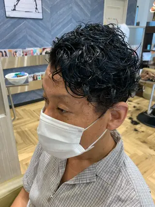 パーマ メンズ RAY+beauty 安藤優樹のヘアスタイル