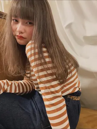 セミロング 古賀 侑磨のヘアスタイル