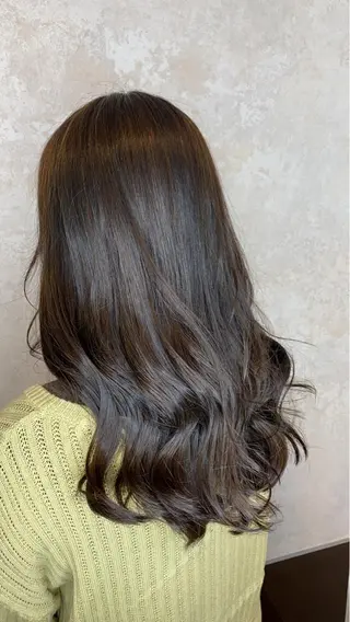 セミロング カラー CIEL天六店 三上春のヘアスタイル