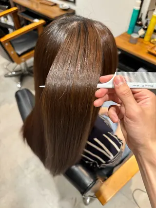 ロング 小岩 荘太のヘアスタイル