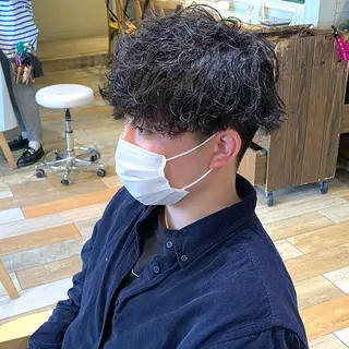 ショート パーマ メンズ メンズパーマ&メンズ 縮毛矯正ならヒラノのヘアスタイル