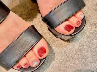 ショート カラー ネイル beauty salon ma'am所属・chihiro 小路ネイルのネイルデザイン