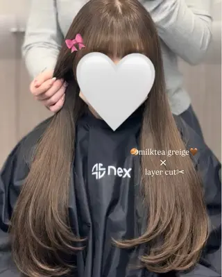 ロング 透明感カラー 🎀Ayanoのヘアスタイル