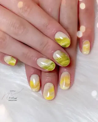 ネイル 爪咲 りり花のネイルデザイン