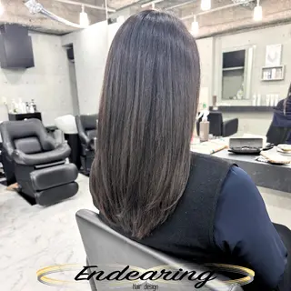 セミロング Endearing 銀座/レイヤーカットのヘアスタイル