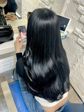 ロング カラー uros.所属・メンズパーマ/ エクステ🌞セナのヘアスタイル