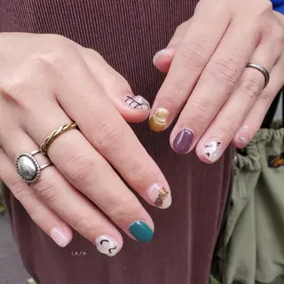 ネイル 店長 佐藤のネイルデザイン