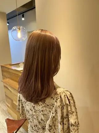 セミロング ♥yelm ユウナ♥のヘアスタイル
