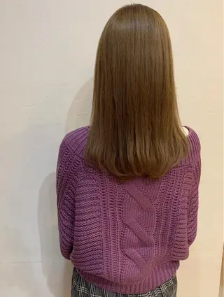 セミロング カラー Freez狭間 裕美のヘアスタイル