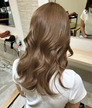 ロング CIEL所属・NAHO 🩵 透明感カラー🫧のヘアスタイル