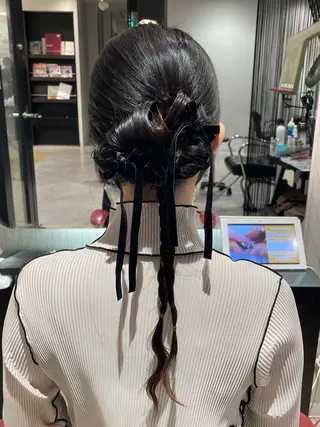 ヘアアレンジ 👑艶髪/カラー/ アレンジ/特化👑のヘアスタイル