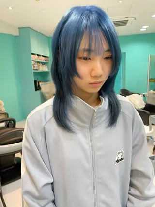 ミディアム カラー 🫧ショート/ボブ 池袋西口・泡渕✂️のヘアスタイル